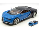 Bburago BU11040BL BUGATTI CHIRON 2016 BLUE/BLACK 1:18 Modellino