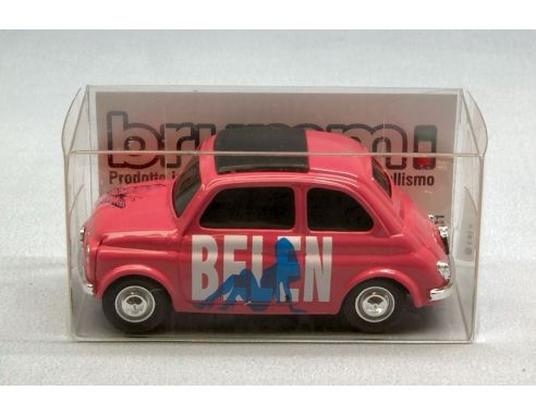 Brumm BMS1631 FIAT 500 BELEN ED.LIM.PCS 100 ESCLUSIVA F1 DEL MODELLISMO 1:43 Modellino