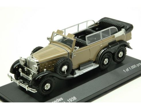 White Box WB158 MERCEDES G4 (W31) 1938 BEIGE/BLACK 1:43 Modellino