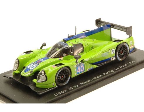 Spark Model S5122 LIGIER JS P2 N.40 22th LM 2016 T.KROHN-N.JONSSON-J.BARBOSA 1:43 Modellino