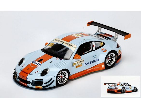 Spark Model S18SA004 PORSCHE 997 GT3 R N.20 MACAU GT FIA GT 2015 D.DERDAELE LIM.300 1:18 Modellino