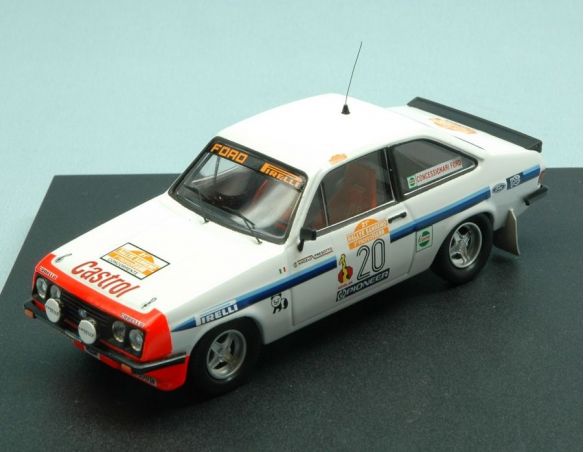 Trofeu TF1814 FORD ESCORT MK2 N.20 7th 1st GR.1 SAN REMO 1979 PRESSOTTO-SGHEDONI 1:43 Modellino