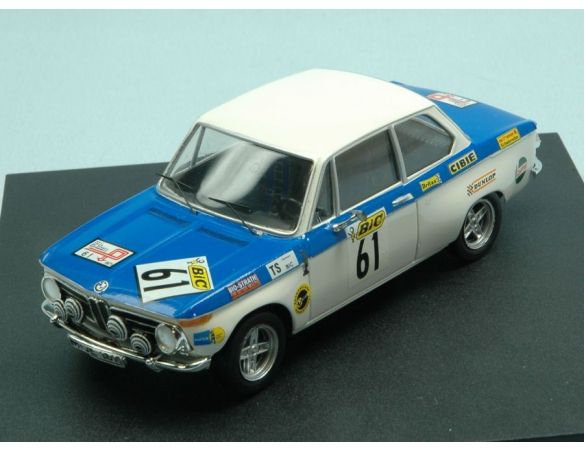 Trofeu TF1726 BMW 2002 N.61 6th (WINNER Gr.2) TOUR AUTO 1971 T.FALL-M.WOOD 1:43 Modellino
