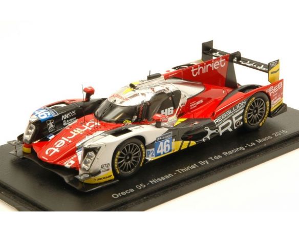 Spark Model S5127 ORECA 05 N.46 DNF LM 2016 P.THIRIER-M.BECHE-R.HIRAKAWA 1:43 Modellino