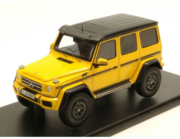 Spark Model S4692 MERCEDES G 500 4x4 2016 YELLOW 1:43 Modellino