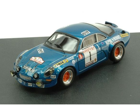 Trofeu TF0835 ALPINE RENAULT A110 N.1 4th TOUR DE CORSE 1972 B.DARNICHE-A.MAHE' 1:43 Modellino