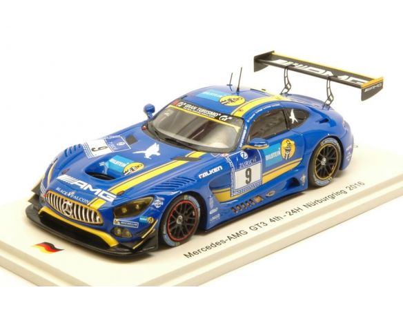 Spark Model SG234 MERCEDES GT3 N.9 4th 24 H NURBURGRING 2016 HAUPT-BUURMAN-ENGEL 1:43 Modellino