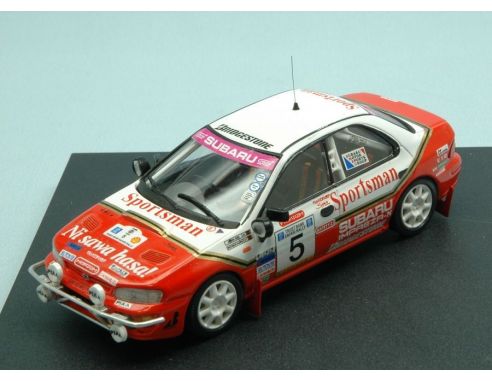 Trofeu TF0619 SUBARU IMPREZA N.5 4th (WINNER GR.N) SAFARI 1994 P.NJIRU-A.SIDI 1:43 Modellino
