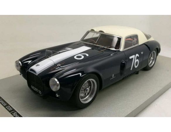 Tecnomodel TMD1841E LANCIA D20 N.76 WINNER TARGA FLORIO 1953 U.MAGLIOLI LIM.PCS 40 1:18 Modellino