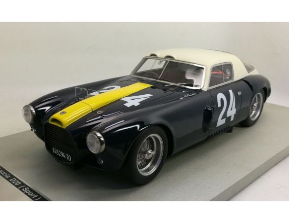 Tecnomodel TMD1841G LANCIA D20 N.24 ACCIDENT TARGA FLORIO 1953 F.BONETTO LIM.40 1:18 Modellino