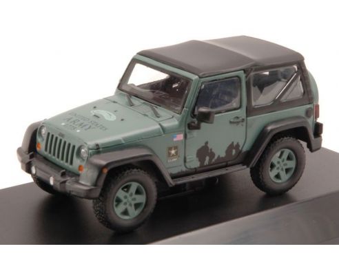 Greenlight GREEN86043 JEEP WRANGLER US ARMY STRONG 1:43 Modellino