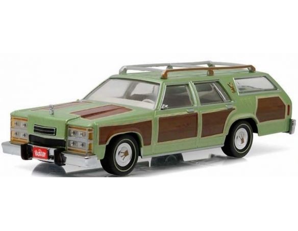 Greenlight GREEN86451 WAGON QUEEN FAMILY TRUCKSTER NATIONAL LAMPOONS VACATION 1983 1:43 Modellino