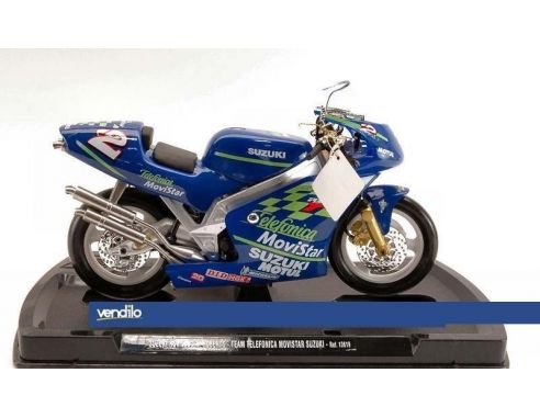 Guiloy GY3619 SUZUKI RGV 500 '00 K.ROBERTS JR.1:10 Modellino