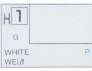 Gunze GU0001 WHITE GLOSS ml 10 Pz.6 Modellino
