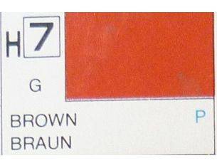 Gunze GU0007 BROWN GLOSS ml 10 Pz.6 Modellino