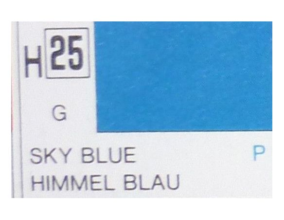 Gunze GU0025 SKY BLUE GLOSS ml 10 Pz.6 Modellino