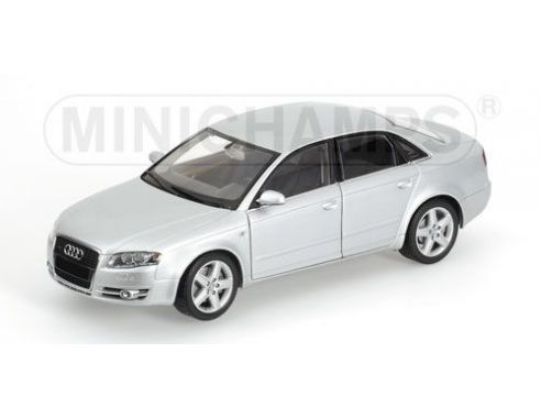 Minichamps PM100014402 AUDI A 4 2005 SILVER 1:18 Auto Stradali