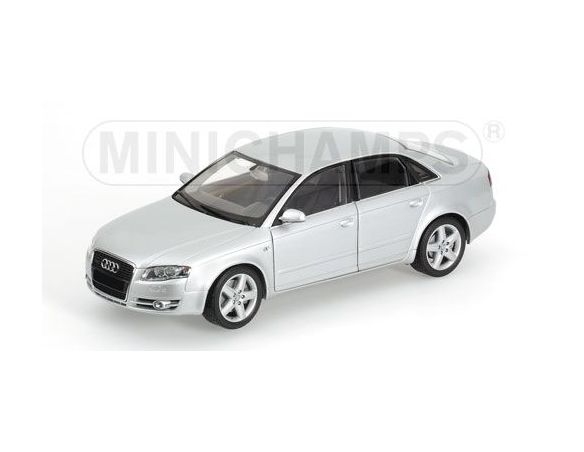 Minichamps PM100014402 AUDI A 4 2005 SILVER 1:18 Auto Stradali