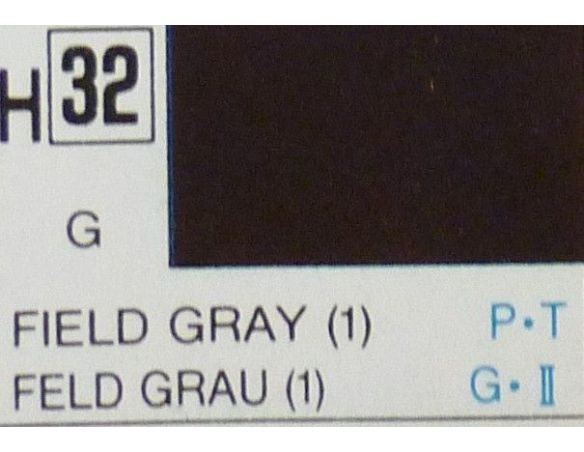 Gunze GU0032 FIELD GRAY GLOSS ml 10 Pz.6 Modellino