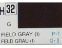 Gunze GU0032 FIELD GRAY GLOSS ml 10 Pz.6 Modellino