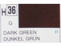 Gunze GU0036 DARK GREEN GLOSS ml 10 Pz.6 Modellino