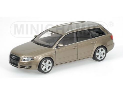 Minichamps PM100014410 AUDI A 4 AVANT 2005 BEIGE MET.1:18 Modellino