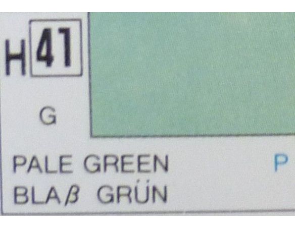 Gunze GU0041 PALE GREEN GLOSS  ml 10 Pz.6 Modellino