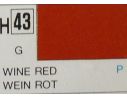Gunze GU0043 WINE RED GLOSS  ml 10 Pz.6 Modellino