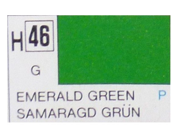 Gunze GU0046 EMERALD GREEN GLOSS ml 10 Pz.6 Modellino