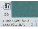Gunze GU0067 LIGHT BLUE SEMI-GLOSS  ml 10 Pz.6 Modellino