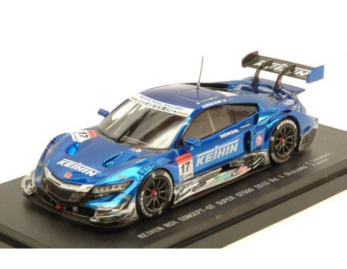 Ebbro EB45273 HONDA NSX N.17 12th OKAYAMA SUPER GT500 2015 K.TSUKAKOSHI-H.MUTOH 1:43 Modellino