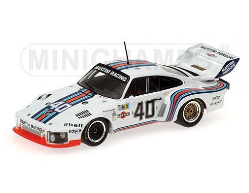 Minichamps PM433766340 PORSCHE 935 MARTINI N.40 LE MANS 1976 1:43 Modellino