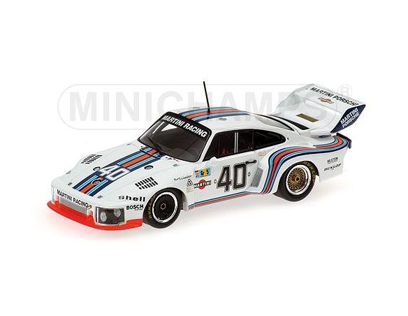 Minichamps PM433766340 PORSCHE 935 MARTINI N.40 LE MANS 1976 1:43 Modellino