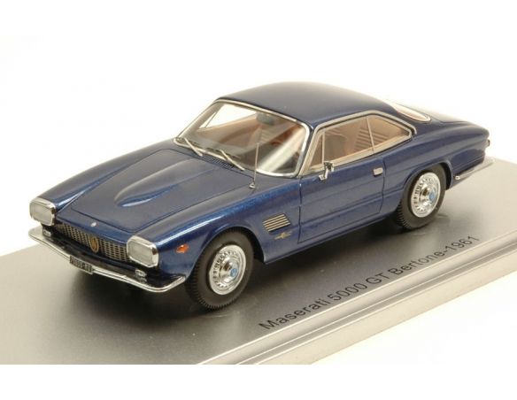 Kess Model KS43014071 MASERATI 5000 GT BERTONE 1961 METALLIC BLUE LIM.250 1:43 Modellino