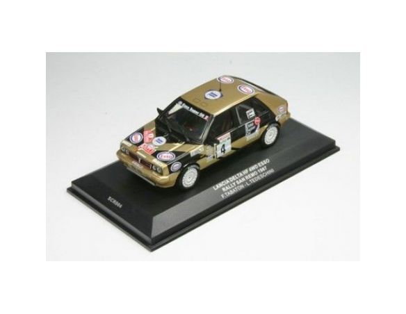 Ixo model SCR003 LANCIA Delta HF "Esso" Rally Sanremo'87 F.Tabaton/L.Tedeschini