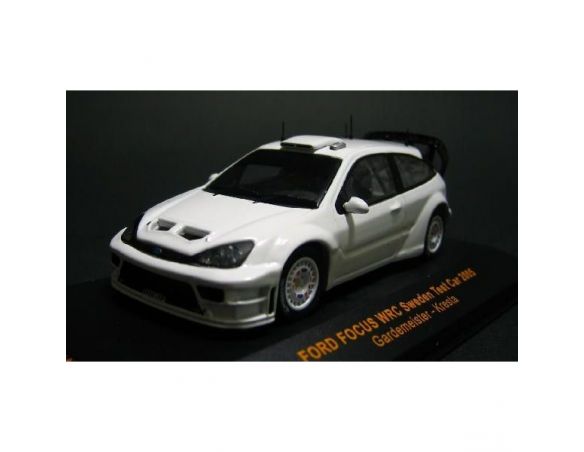 Ixo model RAM177 FORD FOCUS WRC SWEDEN TEST CAR 2005 GARDEMEISTER KRESTA IXO 1:43 Modellino