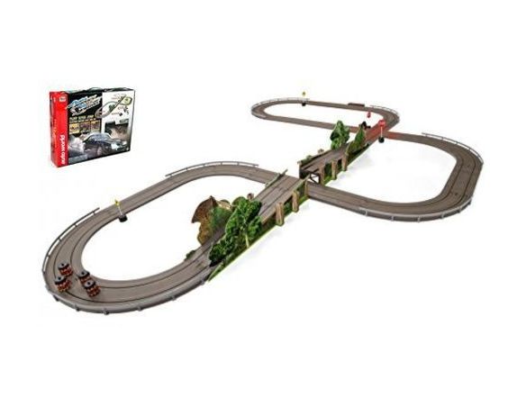 Auto World SRS288 SMOKEY & THE BANDIT PISTA SLOT CON 2 AUTO 1:64 (Mt. 4,90) Modellino