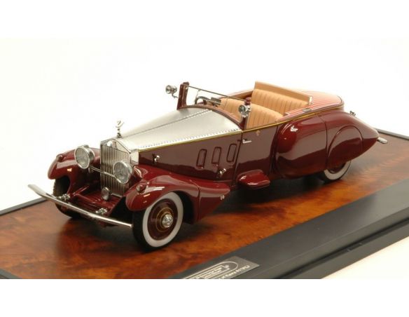 Matrix MX41705-041 ROLLS ROYCE PHANT. II MAHARADJA OF  REWA 1930 RED 1:43 Modellino