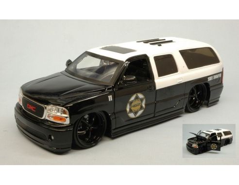 JADA TOYS JADA96367 GMC 2002 YUCON DENALI STATE TROOPER 1:24 Modellino
