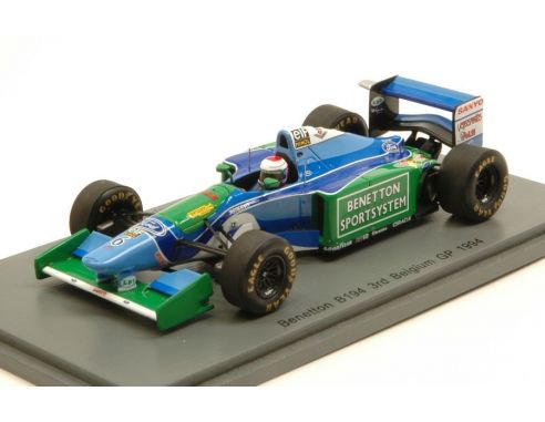 Spark Model S4483 BENETTON B194 J.VERSTAPPEN 1994 N.6 3rd BELGIUM GP 1:43 Modellino