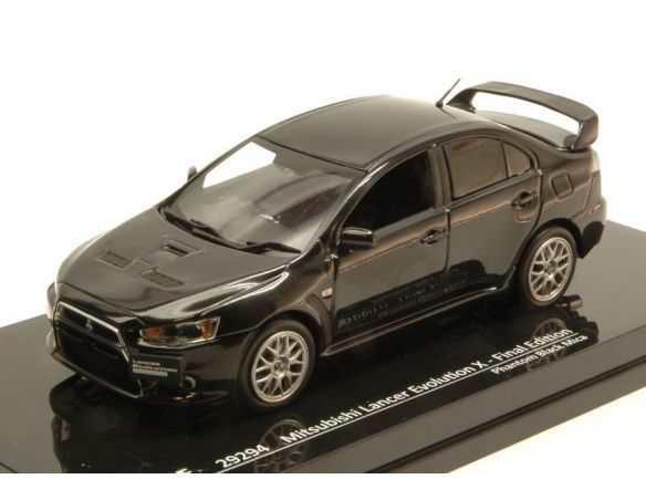 Vitesse VE29294 MITSUBISHI LANCER EVO X 2008 BLACK 1:43 Modellino