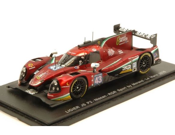 Spark Model S5125 LIGIER JS P2 N.43 15th LM 2016 R.GONZALES-B.SENNA-F.ALBUQUERQUE 1:43 Modellino