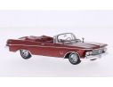 Neo Scale Models NEO46845 IMPERIAL CROWN CONVERTIBLE 1963 METALLIC RED 1:43 Modellino