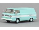 Neo Scale Models NEO46527 CHEVROLET CORVAIR BOX VAN LIGHT TURQUOISE/WHITE 1963 1:43 Modellino