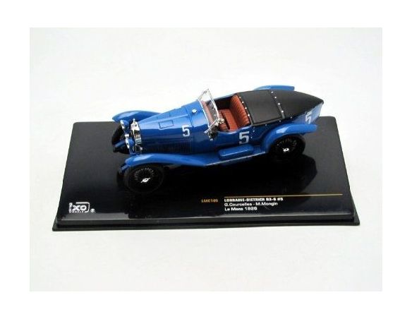 Ixo model LMC105 Lorraine-Dietrich B3-6 5 M.Mongin-G.Courcelles 2nd Le Mans 1926 1/43 1:43 Modellino