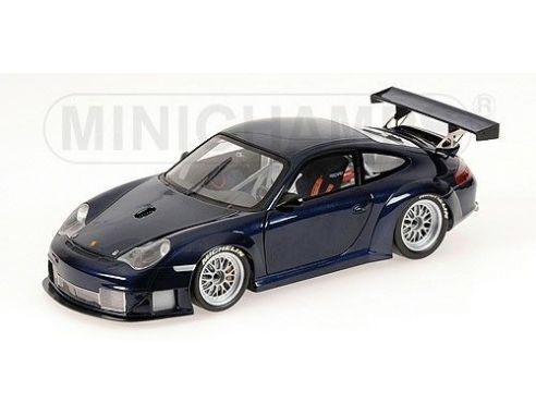Minichamps PM100046404 PORSCHE 911 GT 3 2004 BLUE 1:18 Modellino