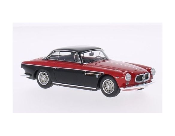 Neo Scale Models NEO46560 MASERATI A6G 2000 ALLEMANO COUPE' RED/BLACK 1:43 Modellino