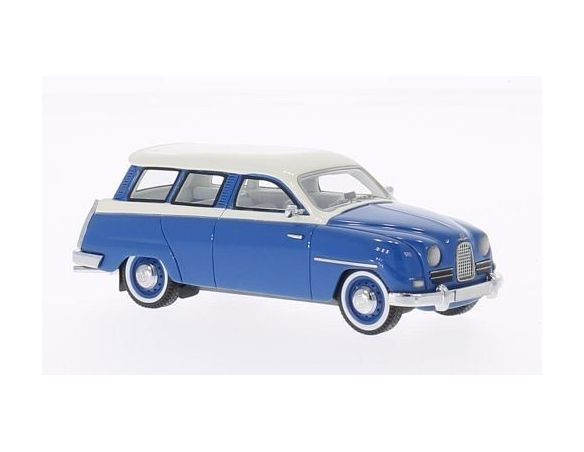 Neo Scale Models NEO49521 SAAB 95 1959 BLUE/WHITE 1:43 Modellino