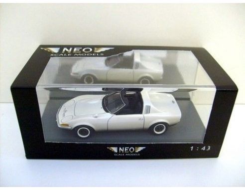 Neo 43082 OPEL GT AERO WHITE 2-TONE 1/43 Modellino