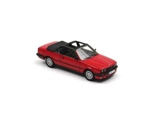 Neo 43293 BMW 325I E30 BAUR CABRIO ROSSA 1:43 Modellino